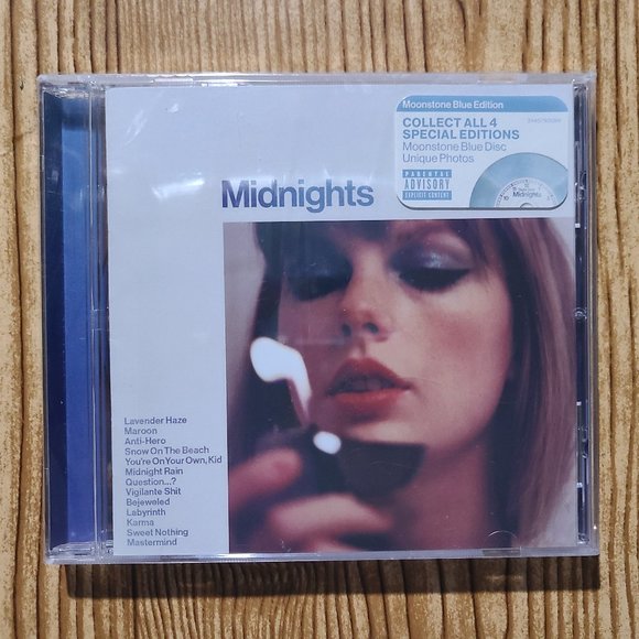 Other - Taylor Swift “Midnights” Moonstone Blue Edition Music CD (NEW SEALED)